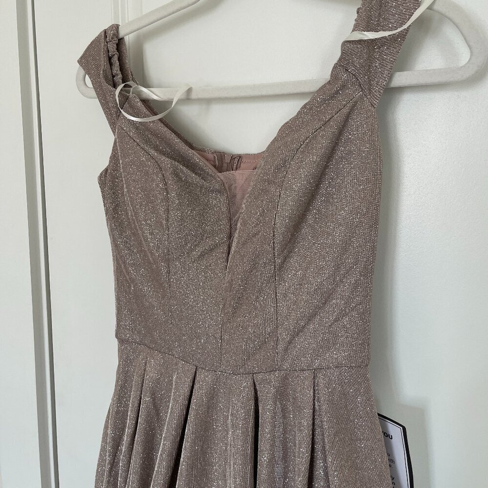 Super sparkly maxi prom dress from B.Darlin Christmas/New Year's Party Dress